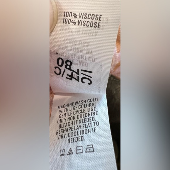 Aerie Floral Print Women's Flowy Jogger Style Pants Sz M Bronze Brown - Picture 9 of 14